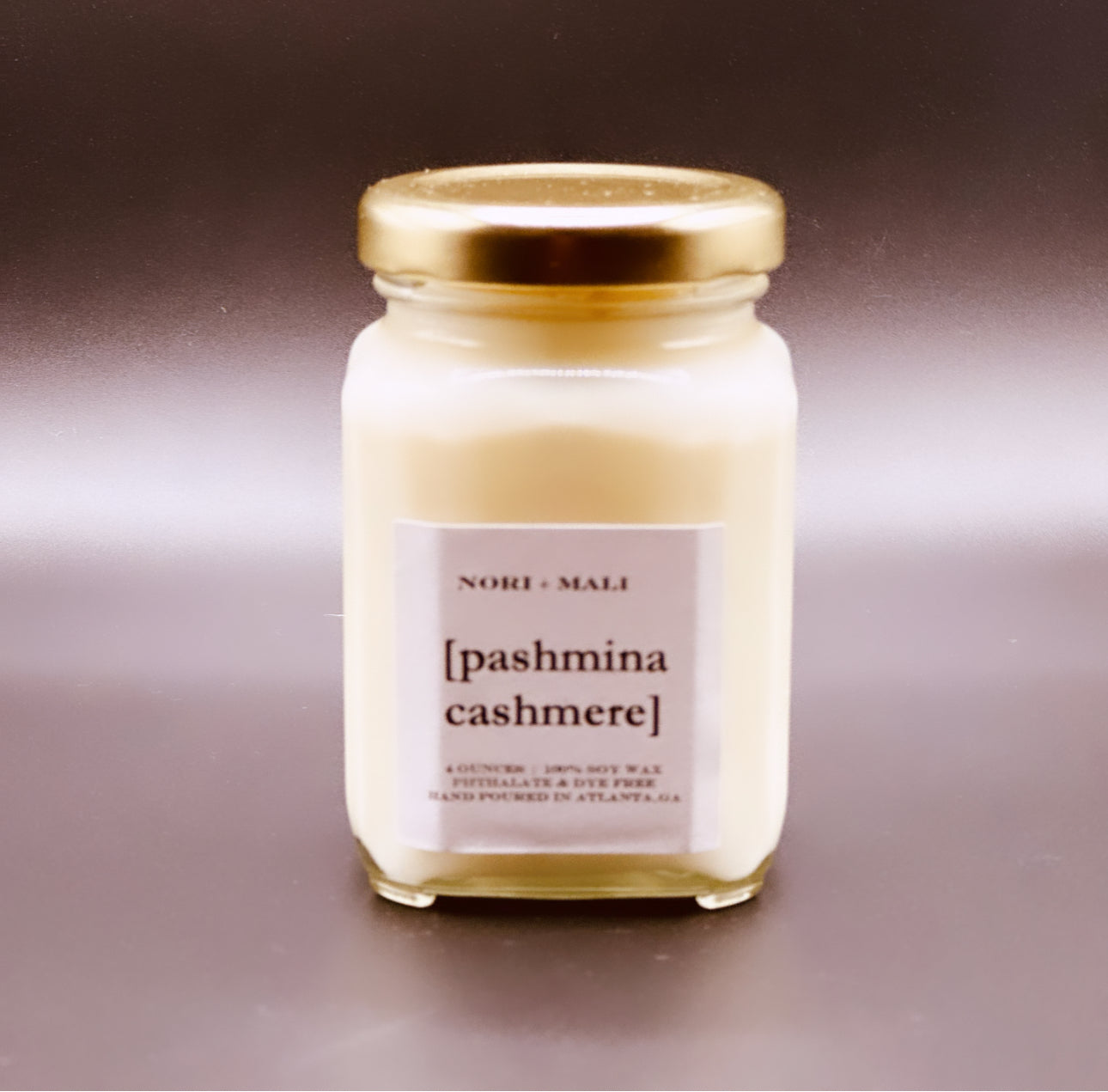 N+M Pashmina Cashmere Soy Candle