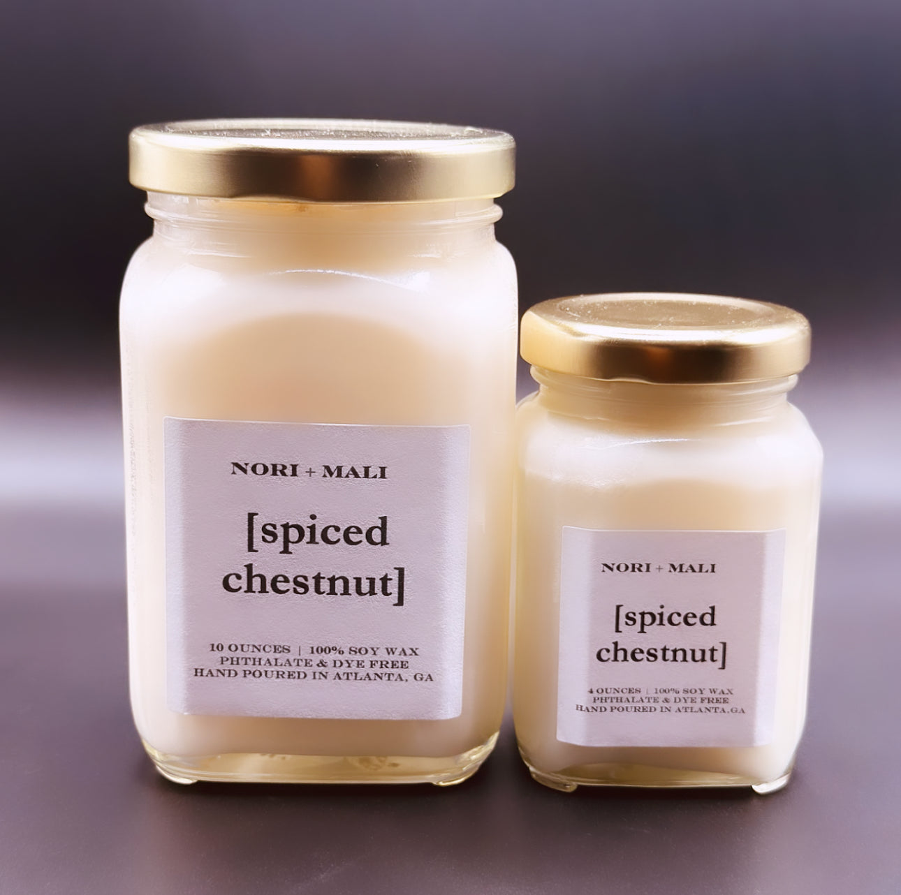 N+M Spiced Chestnut Soy Candle