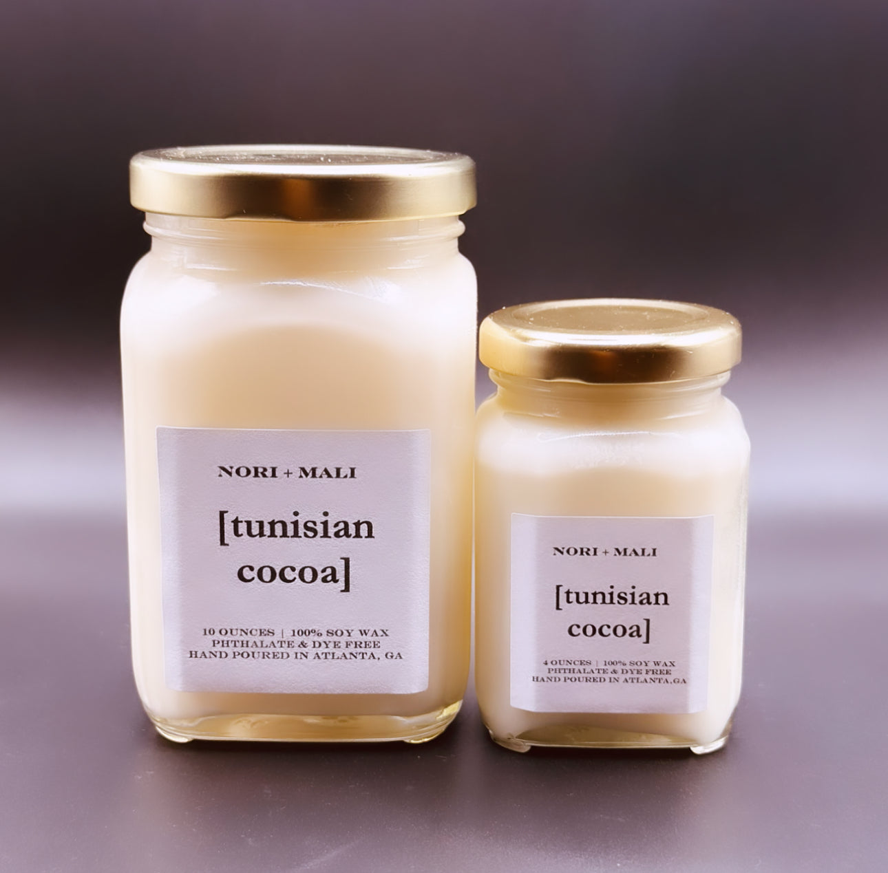 N+M Tunisian Cocoa Soy Candle
