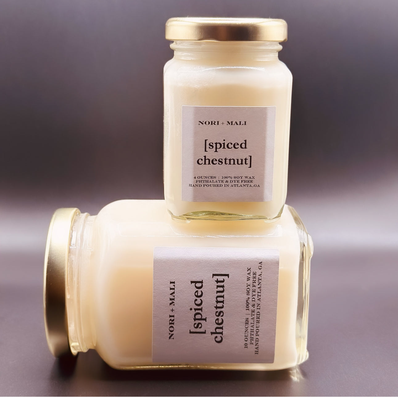 N+M Spiced Chestnut Soy Candle