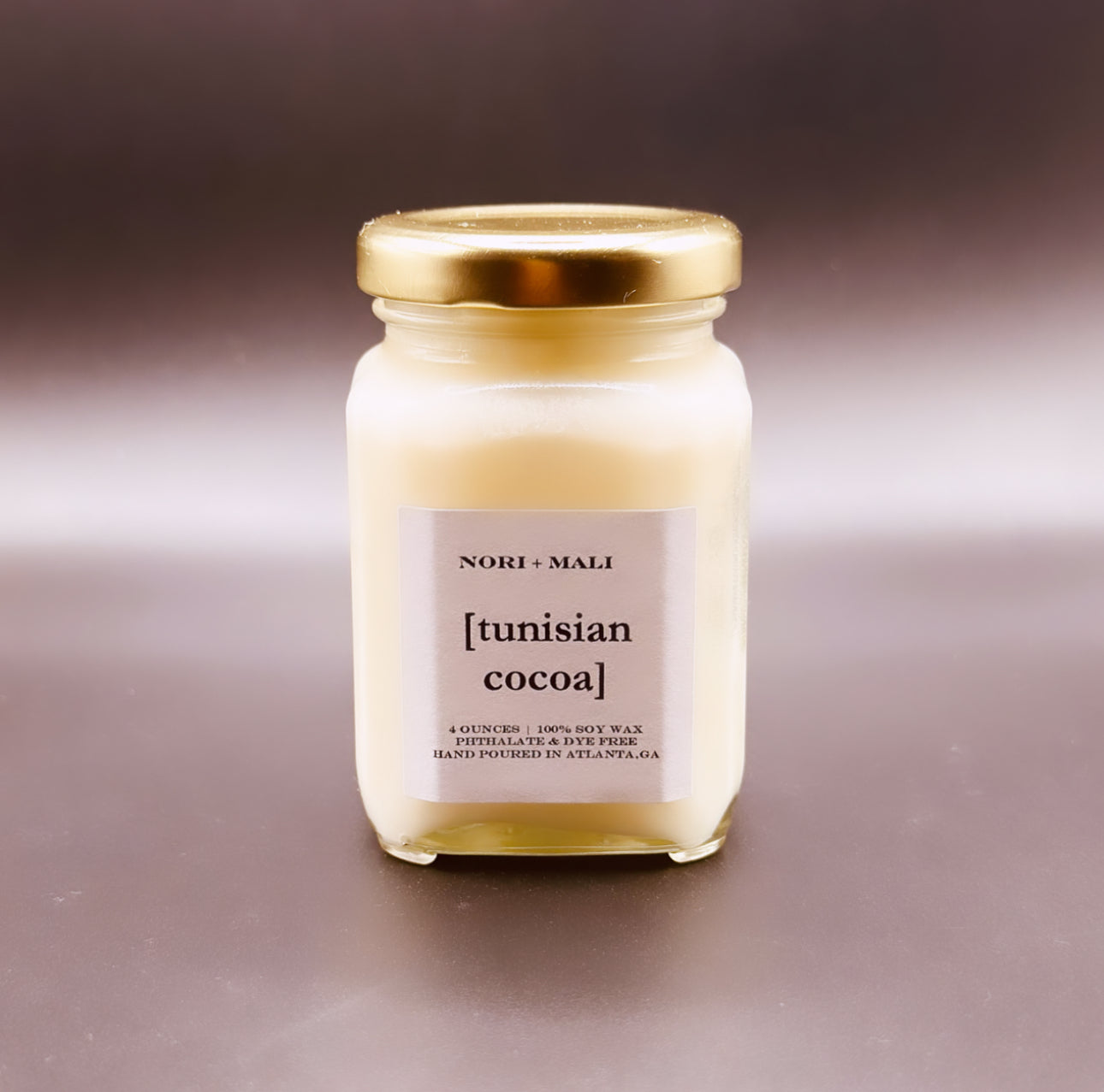 N+M Tunisian Cocoa Soy Candle