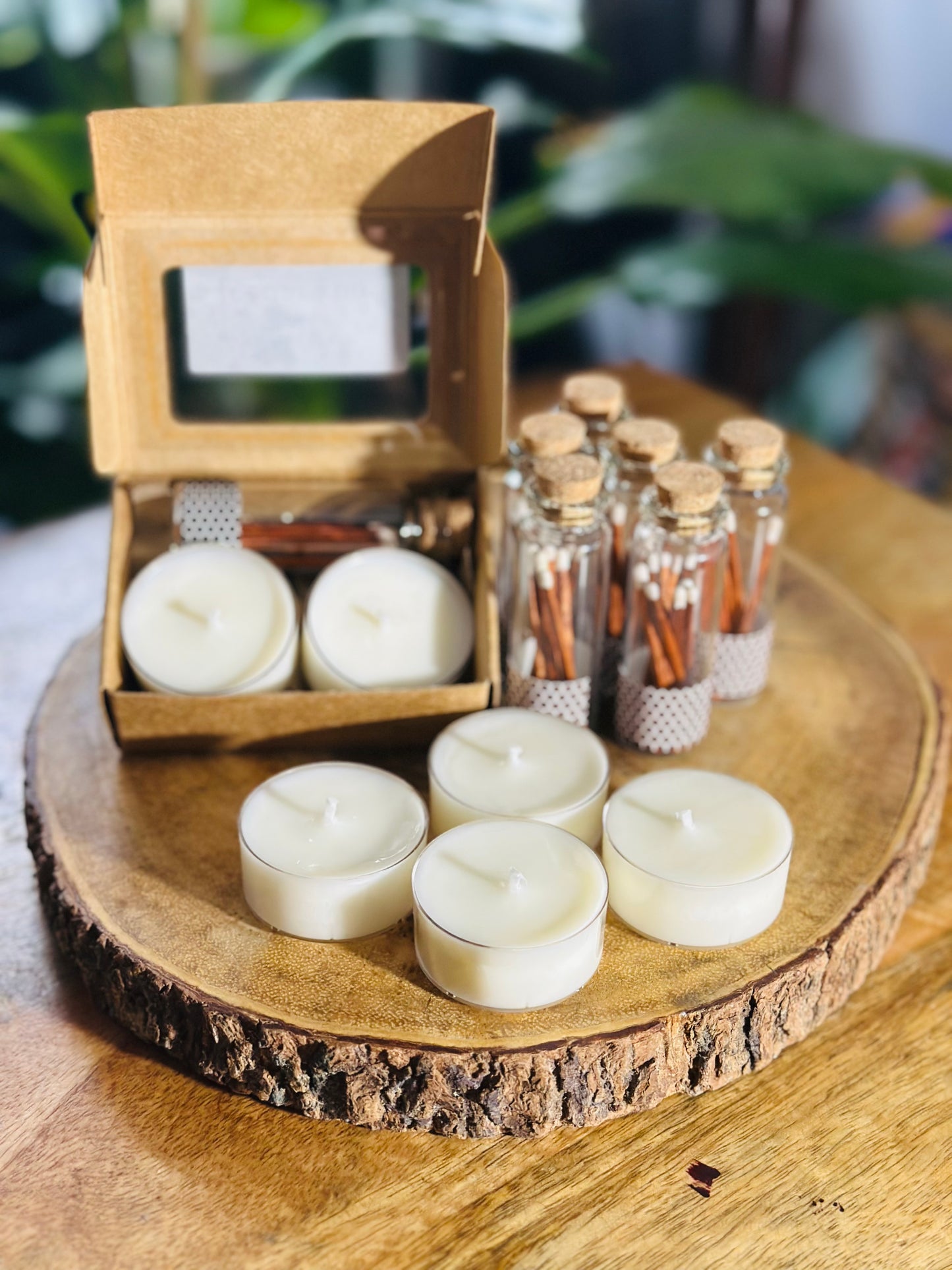 N+M Tea Light Bundle w/ Matches