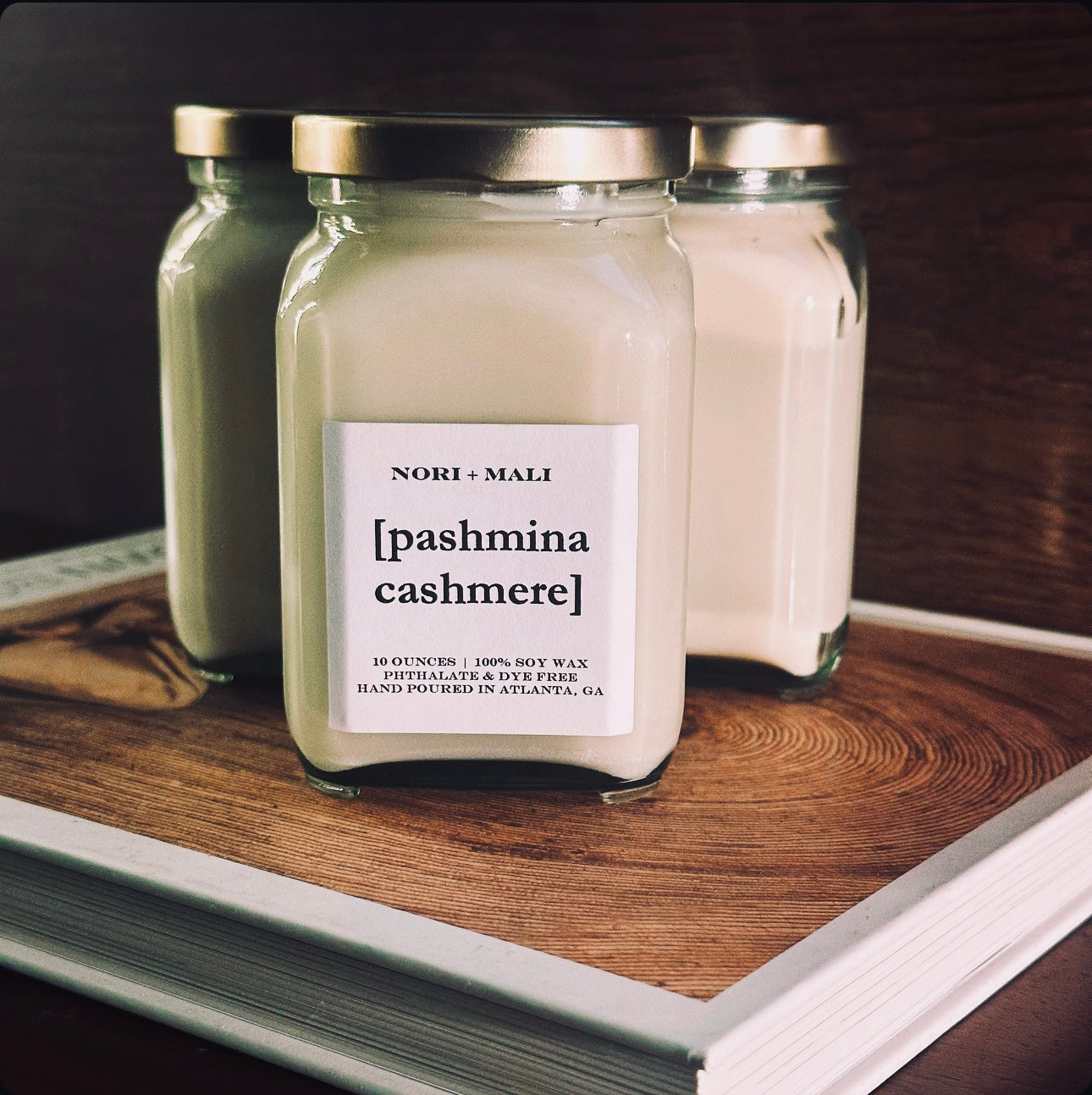 N+M Pashmina Cashmere Soy Candle