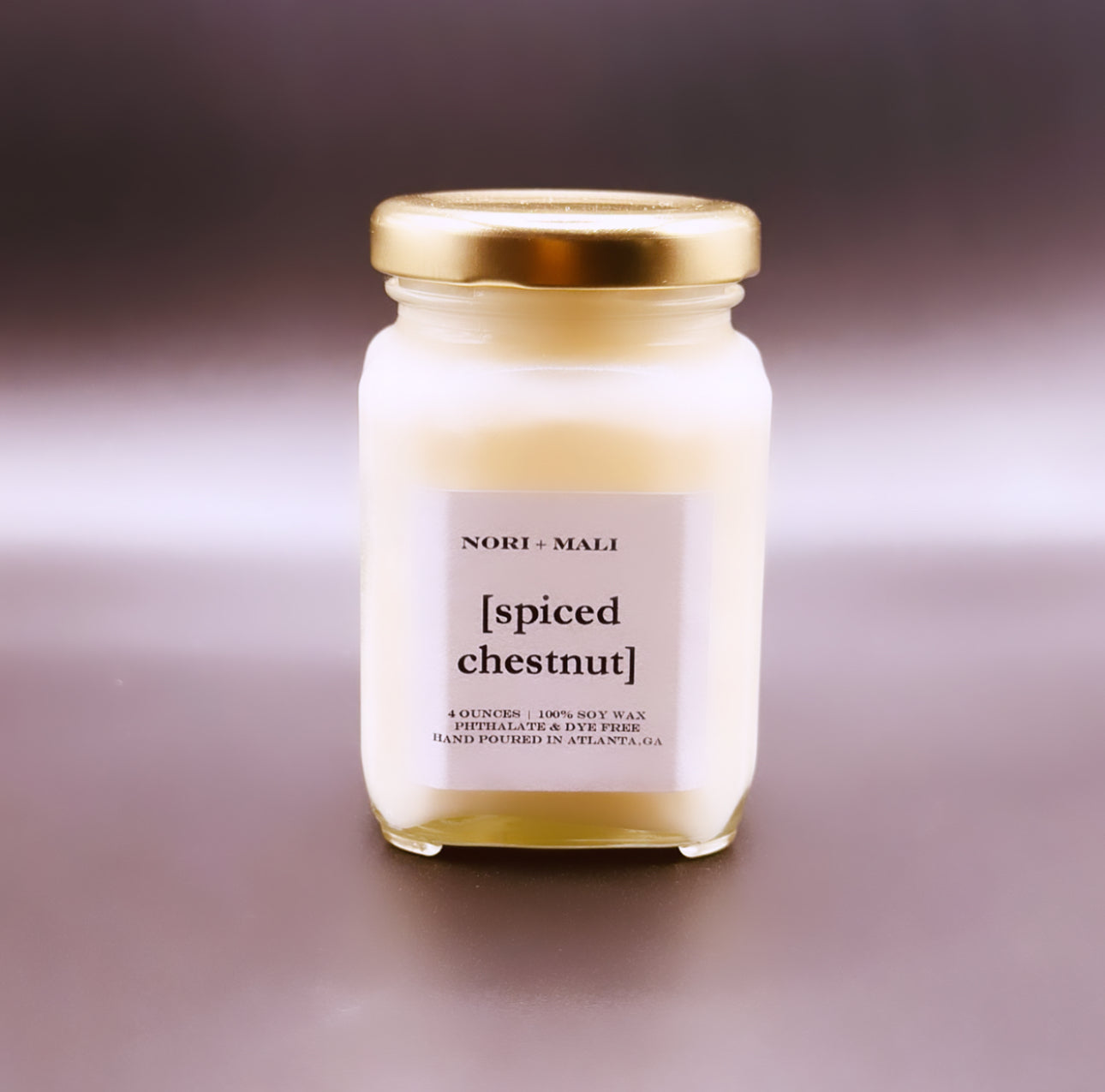 N+M Spiced Chestnut Soy Candle