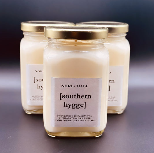 N+M Southern Hygge Soy Candle