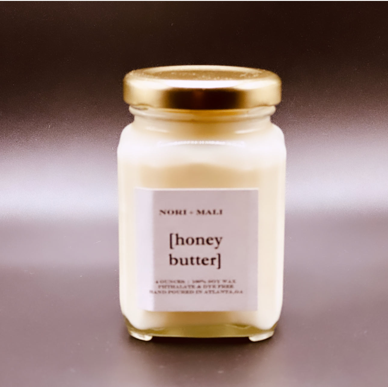 N+M Honey Butter Soy Candle