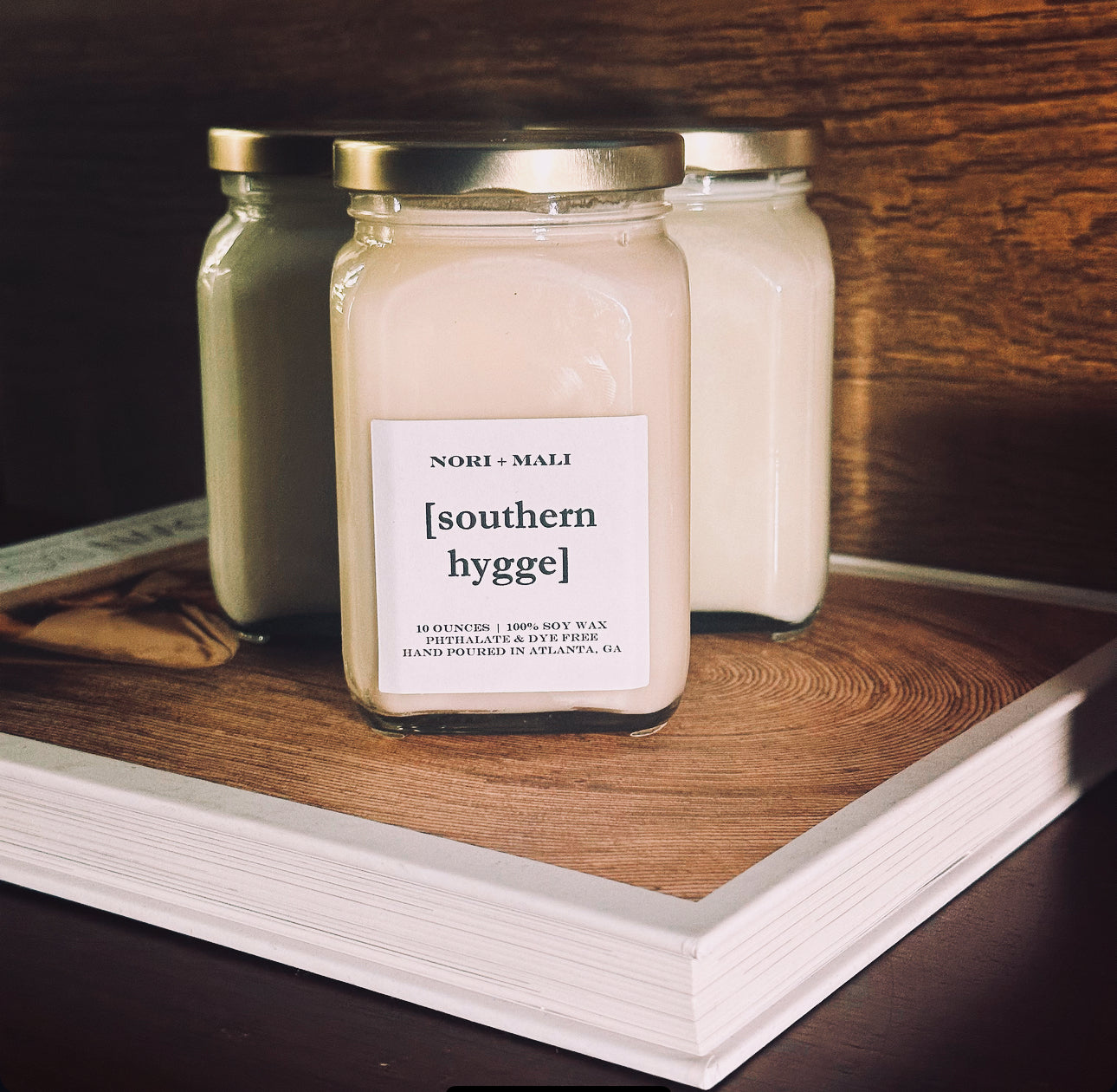 N+M Southern Hygge Soy Candle